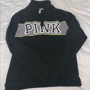 Pink by VS Collar Zip Up